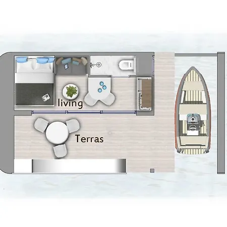 Tinyfloat Andijk Villa Exterior photo